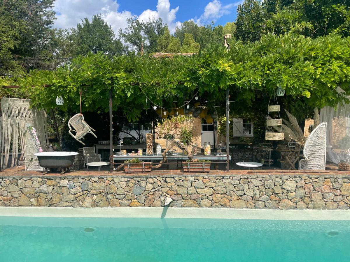 La Bergerie Barbebelle - Piscine - Proche Tourtour - Gorges Du Verdon - Lac De Sainte Croix Вилькроз Экстерьер фото